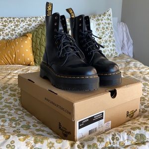 Dr.Martens Jadon Platform Boot Size 8